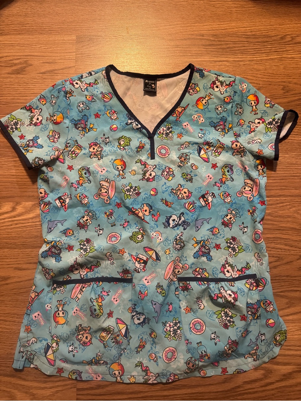 Tokidoki x Koi Scrubs Top